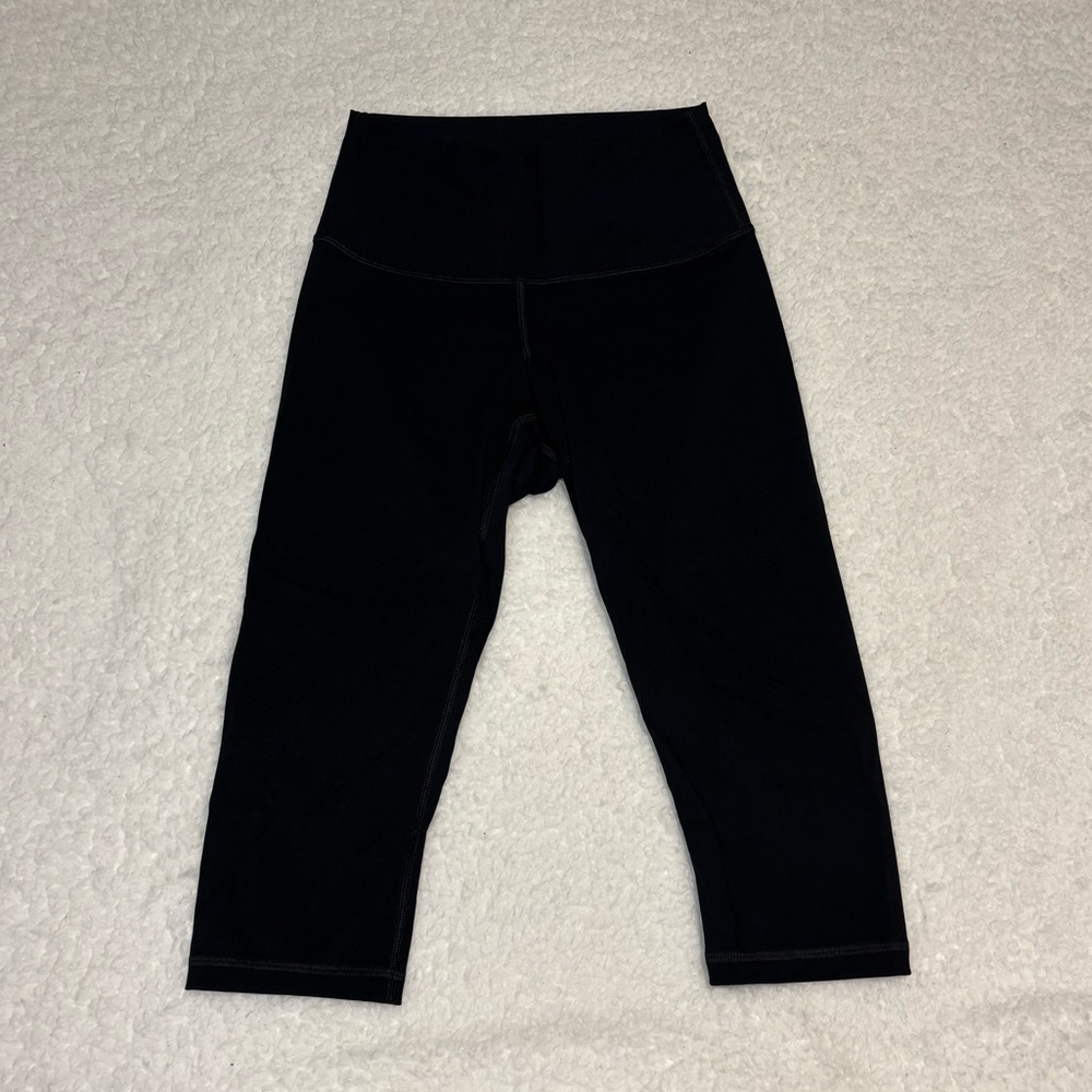 Everlane Women Black The Perform Cropped Leggings